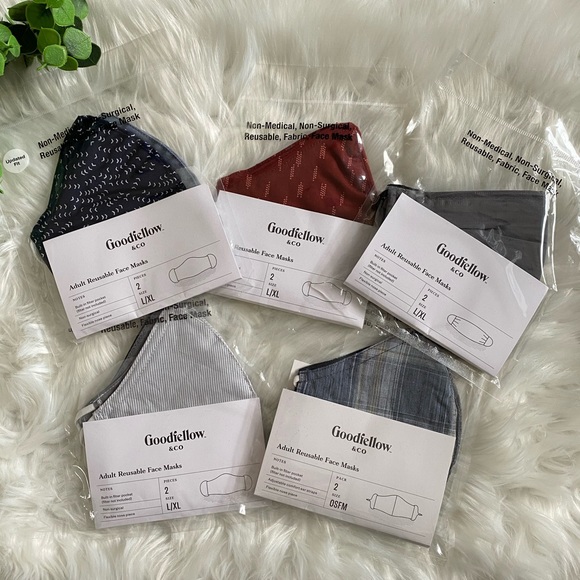 Goodfellow adult cloth facial masks bundle - Picture 7 of 7